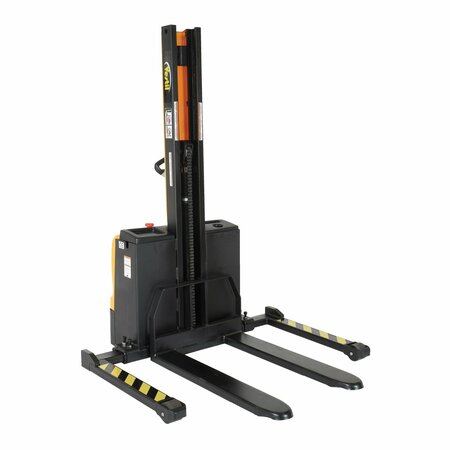 VESTIL Steel Stacker Power Lift, Load Cap. 2200 lb. SNM-62-FA